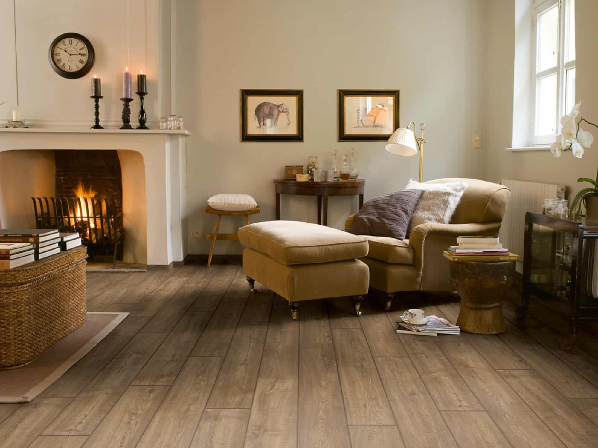 3. QuickStep Hydroseal - Impressive Ultra - IMU 1850 Eiche graubraun gehobelt