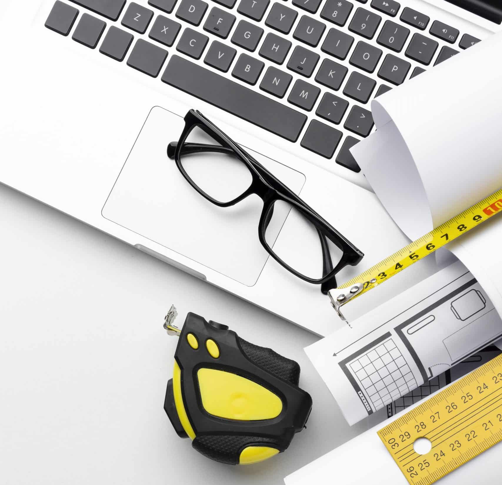 technical-plan-drawing-laptop